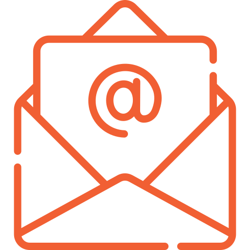 icon email oranje